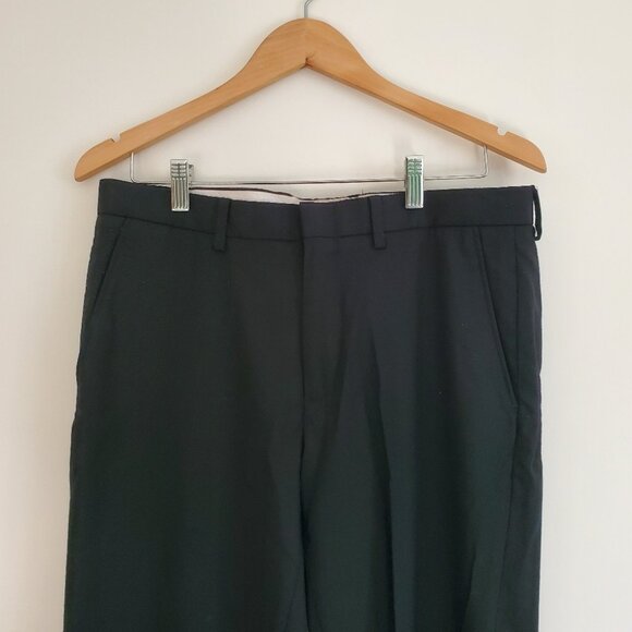 J CREW | Ludlow Black Slim Fit 98% Wool Dress Pants (Size 32) - Picture 3 of 9